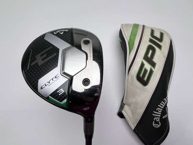 Callaway Elyte Max Fast 3 Fairway Wood 16* Vanquish 4 R2 Senior RH HC
