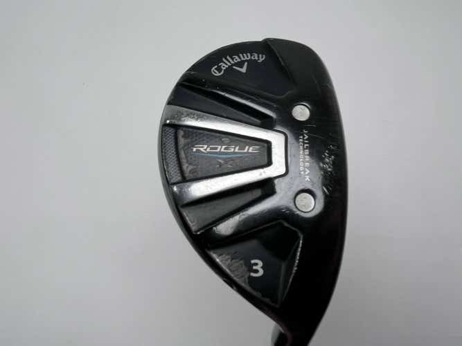 Callaway Rogue X 3 Hybrid 18* Aldila Synergy 60g Regular Graphite Mens RH