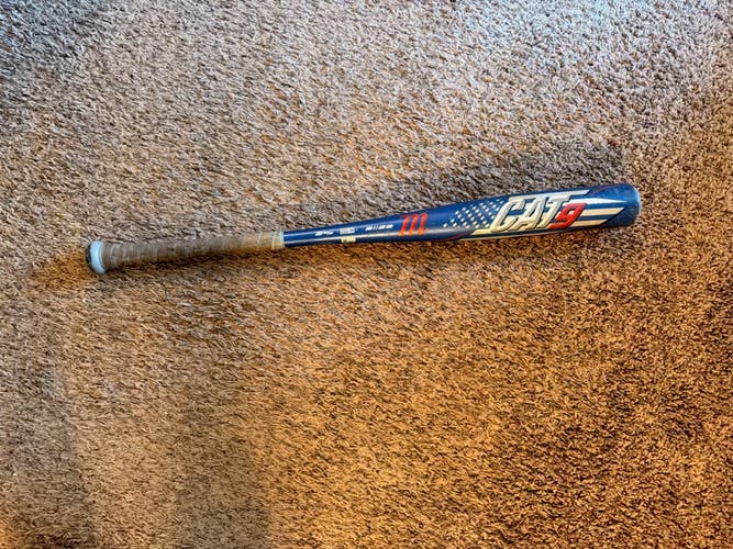 2021 Marucci CAT9 Pastime Alloy BBCOR Certified Bat (-3) 28 oz 31" (Used)