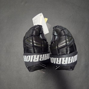 New Junior Warrior Covert QR7 Pro Gloves 10" hockey gloves black and white
