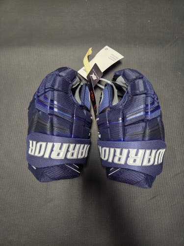 New Senior Warrior Covert QR7 Pro Gloves 14" hockey gloves navy and white