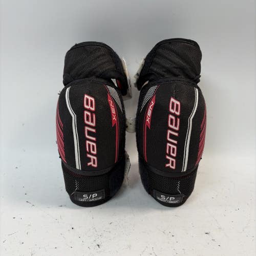 Bauer NSX Hockey Elbow Pads, Black, Junior Small