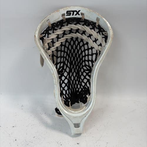 STX Stallion Lacrosse Head, White, Strung