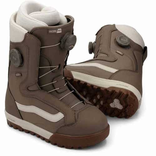 NEW 2026 Vans Encore Pro Snowboard Boots Walnut Brown Women's Size 7