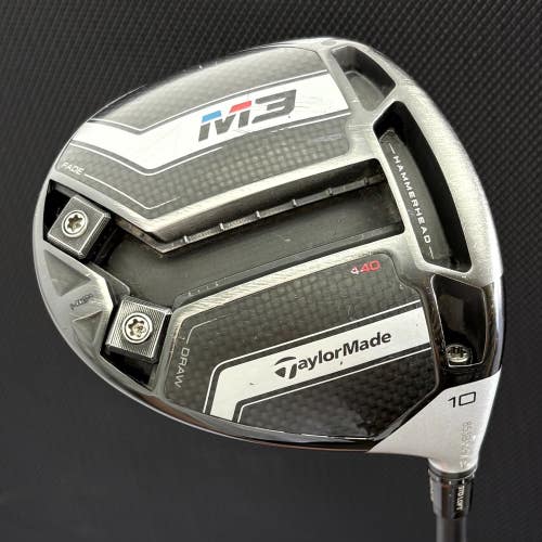 TAYLORMADE M3 440 DRIVER (10 DEGREE)