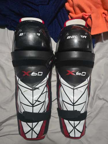 Senior Bauer Vapor X60 14" Shin Pads (Used)