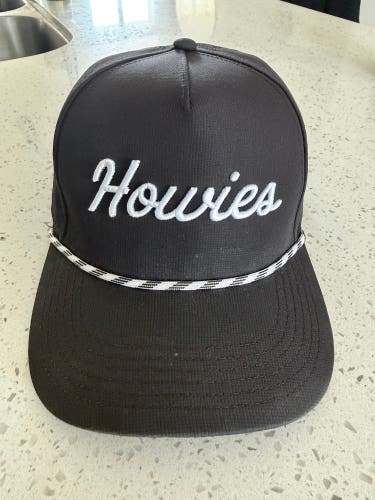 Black Adult Unisex One Size Fits All Howies Hat (Used)