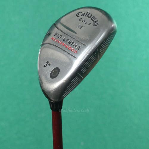Callaway Big Bertha Heavenwood 20 3H Hybrid Iron RCH 75w Graphite Regular