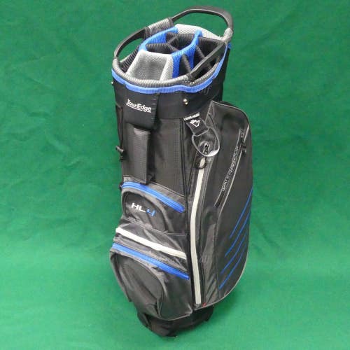 NEW Lady Tour Edge HL4 Grey/Blue/Silver 14-Way Golf Cart Bag w/ Raincover