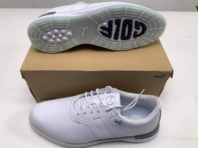 Puma Avant Waterproof Golf Shoes White Men's SZ 12 (379428 01) NIB