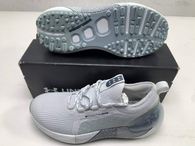 Under Armour Phantom Waterproof Golf Shoes White Men's SZ 9 (EU 42.5) NIB