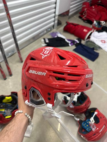 Small Bauer Re-Akt 155 Helmet Pro Stock (Used)