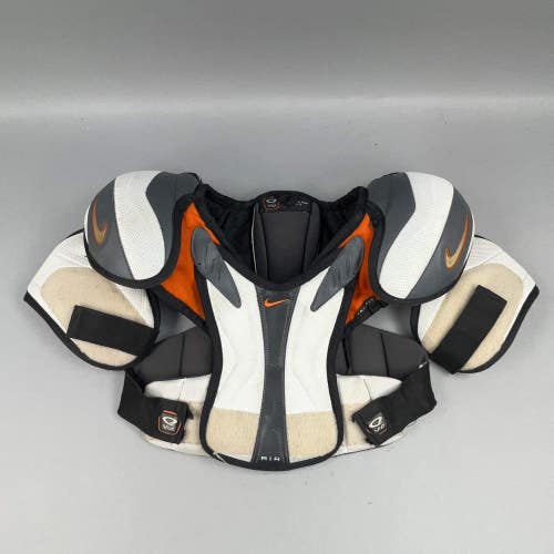 Nike Quest V10 Junior Medium Vintage Hockey Shoulder Pads