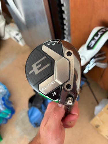 Callaway Elyte Right Handed Fairway Wood Extra Stiff Flex 3 Wood (New)