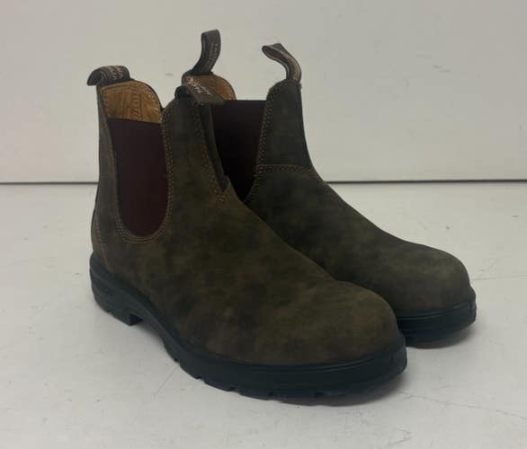 Blundstone Model 585 Rustic Brown Chelsea Boots US Men's 10 AU 9 EXCELLENT