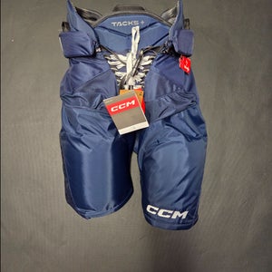 New Senior Large CCM Tacks + Hockey Pants Navy Blue