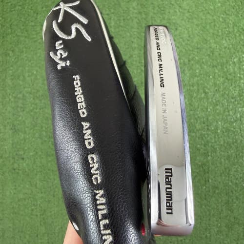 Maruman KS-170C CNC Milled Blade Putter K Sugi Two Sided Japan 34