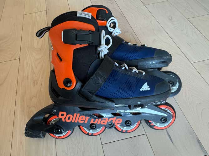 Rollerblade Microblade Free 3WD High Performance Inline Skates - Kid's Size Adjustable US 2-5