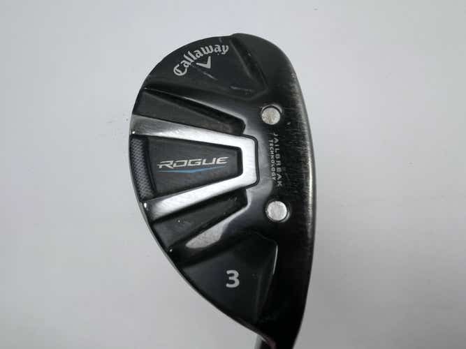 Callaway Rogue 3 Hybrid 19* Aldila Synergy 60g Stiff Graphite Mens RH