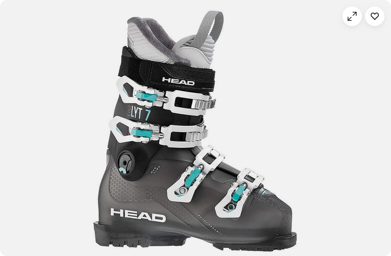 NEW women's Ski boots HEAD Edge LYT 7 W R GW ant size 26.5 mondo 9.5 US