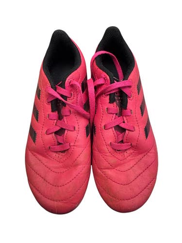 Used Adidas PINK AND BLACK Soccer Cleats Black Junior 01 11863-S000026624