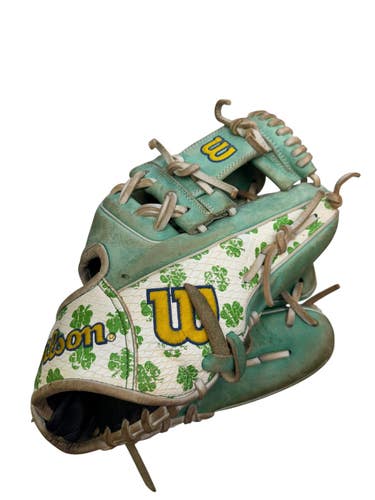 Used Wilson A2000 BB/SB Glove RH Throw Green 11 1/2" 11863-S000026597