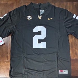Vanderbilt Commodores Diego Pavia Jersey Adult XL NWT