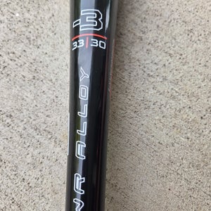 Mizuno PWR Alloy BBCOR Certified Bat (-3) 30 oz 33" Nice Bat