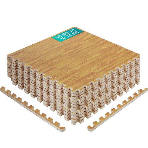 New Y4A FOAM MATS OAK WOOD 11443-80YFNUJ