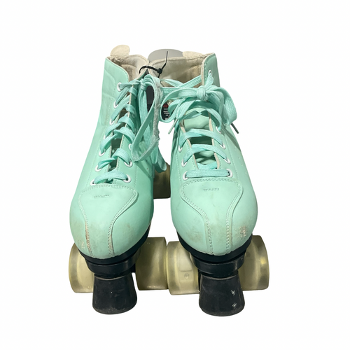 Used TEAL LIGHT UP Senior Roller Quad Skates Teal Senior 6 11834-S000051659