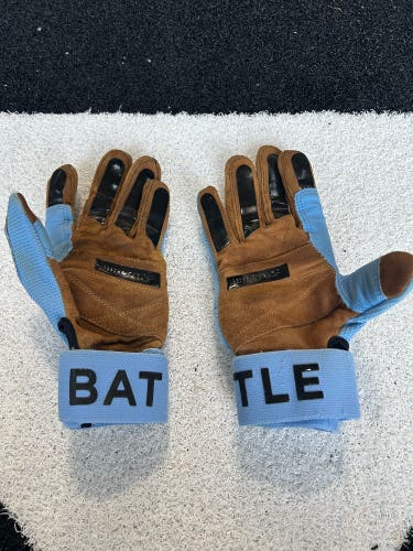 Barely used Warstic Adult S Workman III Batting Gloves Baseball Softball Blue