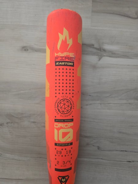 2025 Easton Hype Fire Composite USSSA Certified Bat (-10) 19 oz 29" (Used)