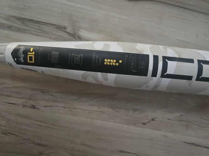 2025 Rawlings Icon Composite USSSA Certified Bat (-10) 19 oz 29" (Used)