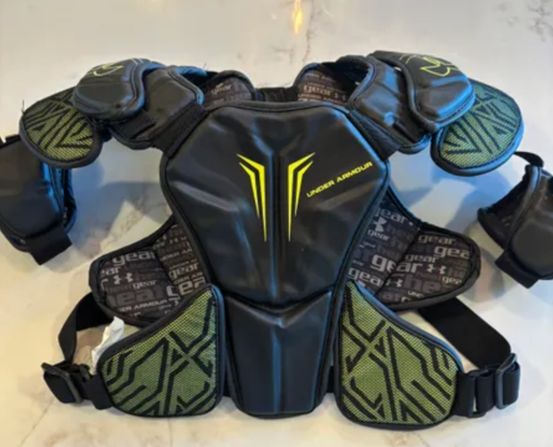 Large Youth Under Armour Shoulder Pads (Used)