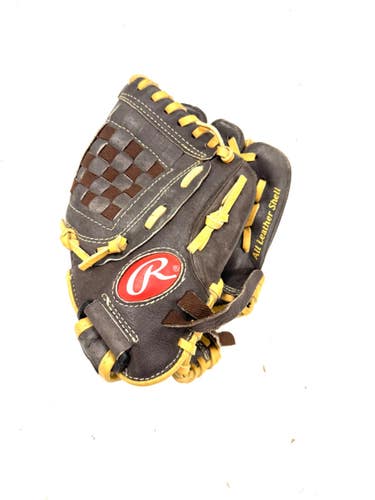Used Rawlings HIGHLIGHT SERIES BB/SB Glove RH Throw Brown 10" 11860-S000311779