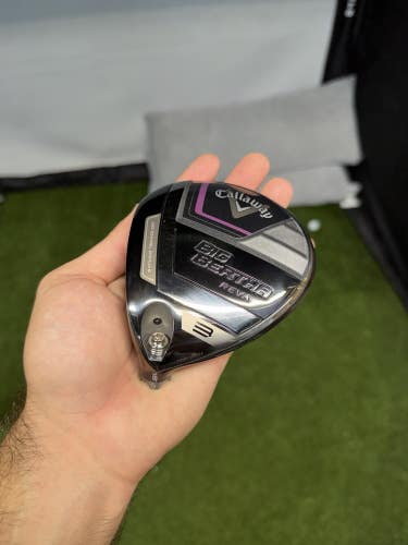 Ladies Callaway Big Bertha Reva 2023 3 Wood 18* Head Only LH No HC