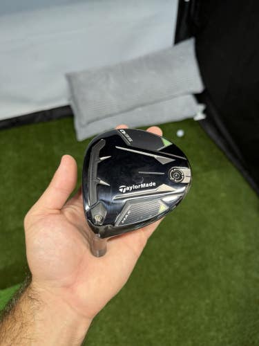 Lefty TaylorMade Qi35 Max 3 Wood 15.5* Head Only LH No HC