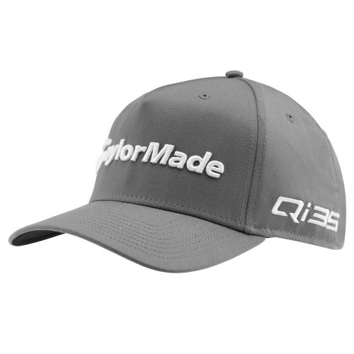 NEW 2025 TaylorMade Tour A-Frame Qi35/TP5 Grey Snapback Adjustable Golf Hat/Cap