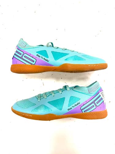 Used Soccer Indoor Shoes Teal Junior 04 11860-S000311384