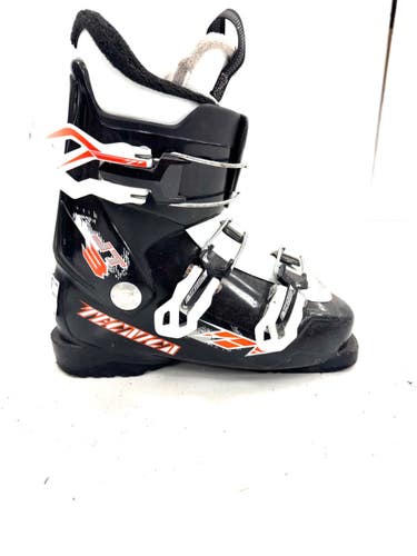 Used Tecnica JT 3 Boys DH Ski Boot Black 235 MP - J05.5 - W06.5 11860-S000311207