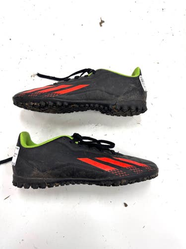Used Adidas Soccer Turf Shoes Black Youth 06.0 11860-S000311210