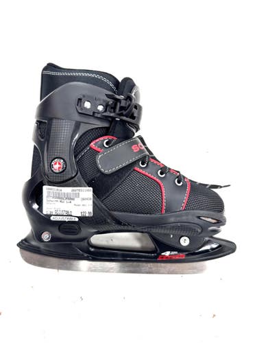 Used Schwinn ADJ 1-4 Boys Softboot Skate Black Adjustable 11860-C000311514