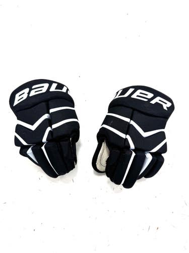 Used Bauer 1.2 Junior Gloves Black 10" 11860-S000311547