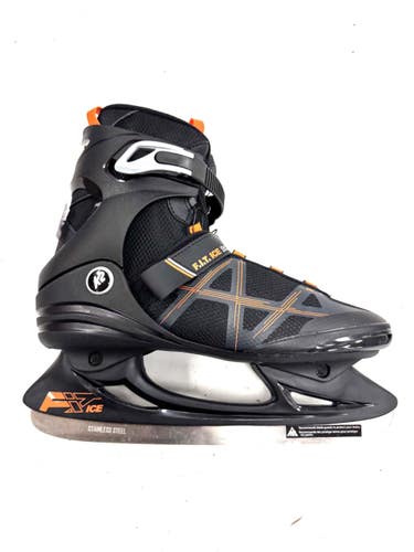 Used K2 FIT ICE BOA Mens Softboot Skate Black Senior 10.5 11860-S000311032