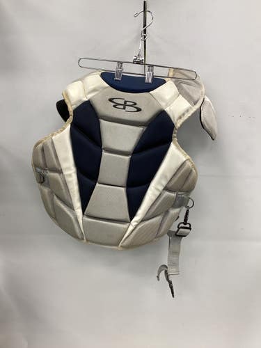 Used Bombah CHEST PROTECTOR Catchers Chest Protector Grey Adult 11851-S000048625