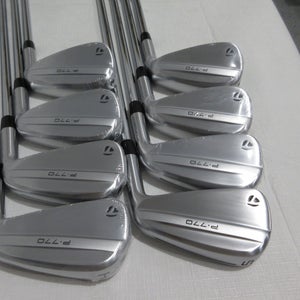 TaylorMade 2025 P770 Iron Set - 4-PW, AW - R300 Regular Steel +1" Long - NEW