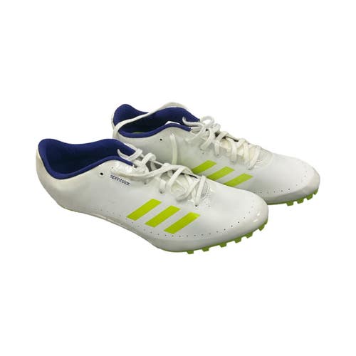Used Adidas Track & Field Cleats Adult White Senior 11 11859-S000032030
