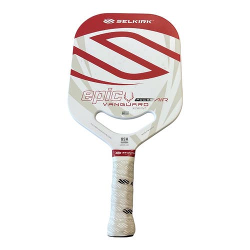 Used Selkirk VANGUARD POWER AIR Pickleball Racquet White 11450-S000524610