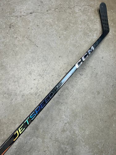 80 Flex P28M Senior CCM Jetspeed FT7 Pro Left Hand Hockey Stick Pro Stock (New)