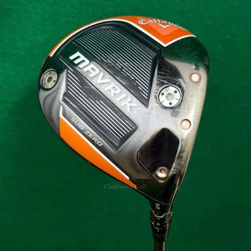 Callaway Mavrik Sub Zero 9 Driver Even Flow Riptide 6.0 50g Graphite Stiff